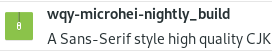 install wqy microhei